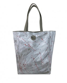 Hand-painted "Marilyn" Shopping  Bag