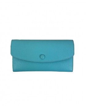 Elegant wallet with button...