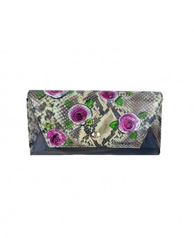 Hand painted clutch