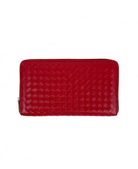 Large woven wallet