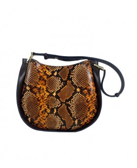 Daily Shoulder Bag with Calf Hair