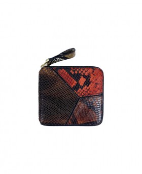 Unisex wallet with zip