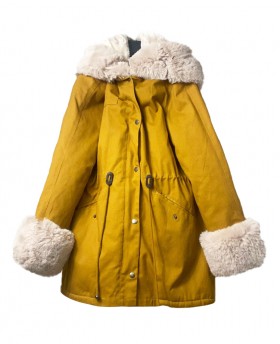 Eco-Fur Parka with coulisse