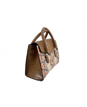 "Adelina Bag" handbag with removable strap