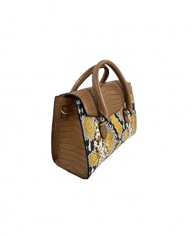"Adelina Bag" handbag with removable strap