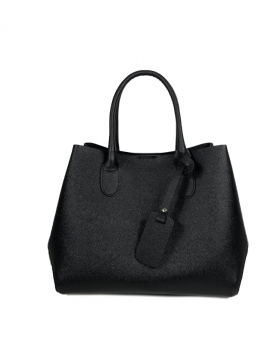 Large Leather Handbag with...