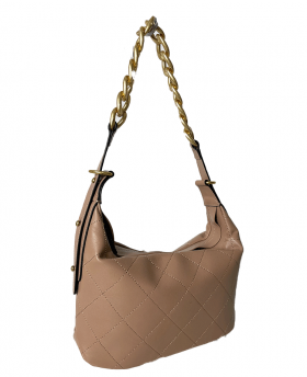 Quilted Shoulder bag with chain