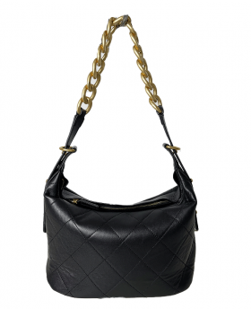Quilted Shoulder bag with...