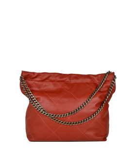 Large shopper bag with chain