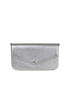 Clutch bag with chain and...