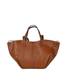 Leather Shoulder Bag "Comfort"