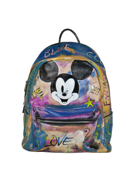 Painted Large Backpack