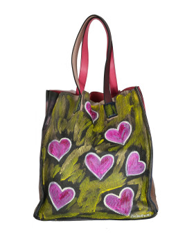 Hand-painted Shopping Bag