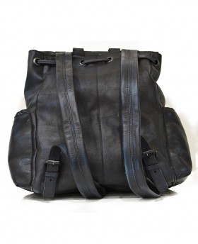 Vintage studded backpack