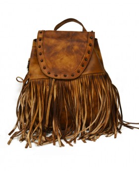 Vintage style backpack with...